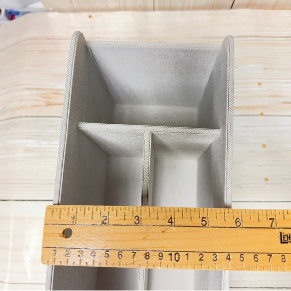 Caraway Home Baking sheets Pan Storage Bin cubby gray - Picture 8 of 12